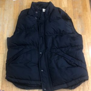 Men’s L puffer vest St Johns Bay navy